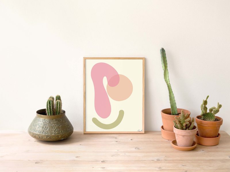 Printable Abstract Wall Art printable art by Cristina Carolina