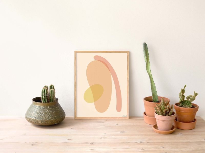 Potato Food Art printable art by Cristina Carolina