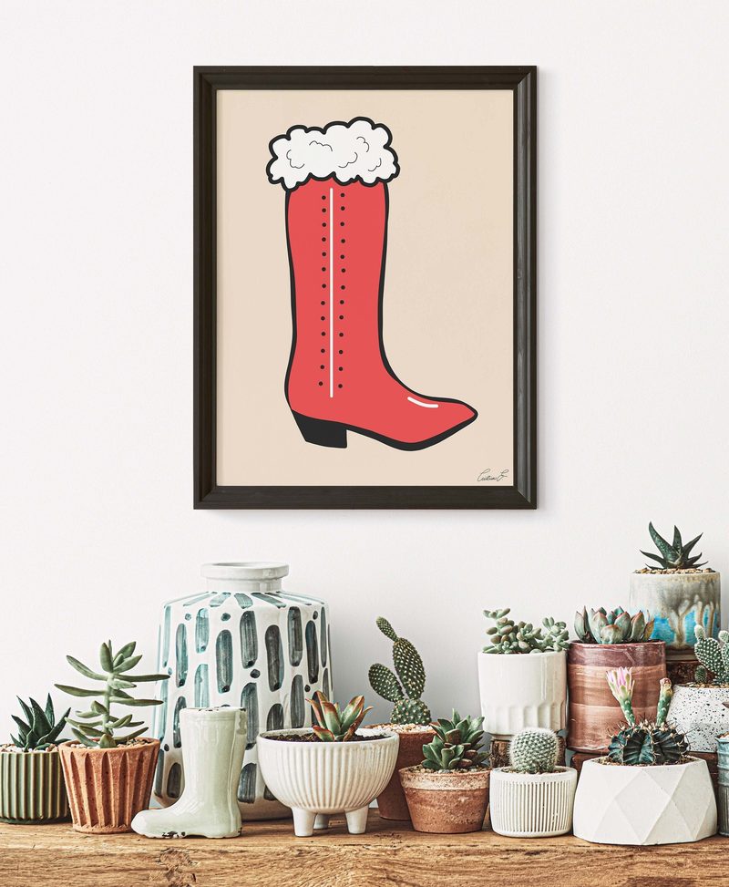 Downloadable Printable Christmas Art printable art by Cristina Carolina