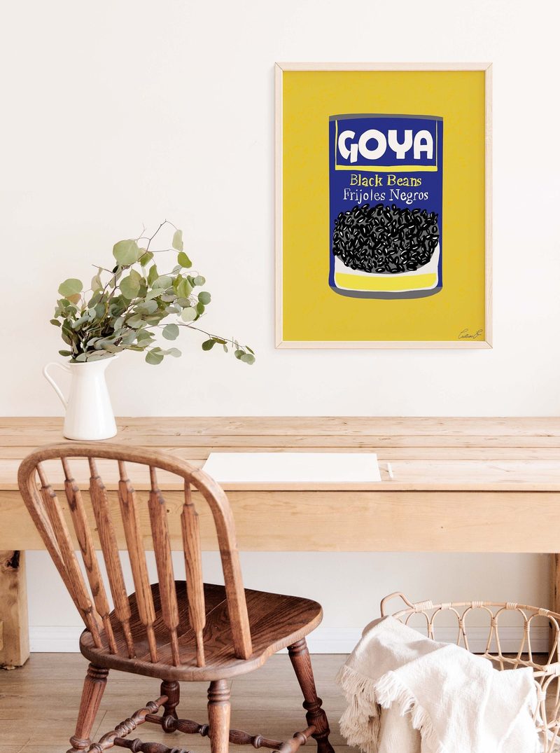 Printable Goya Beans Art Print printable art by Cristina Carolina