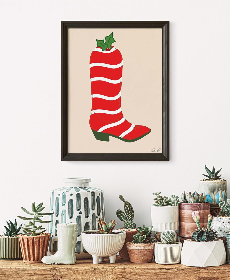 Downloadable Printable Christmas Art printable art by Cristina Carolina
