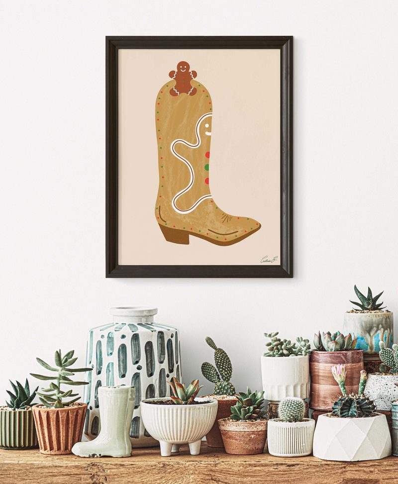 Downloadable Printable Christmas Art printable art by Cristina Carolina