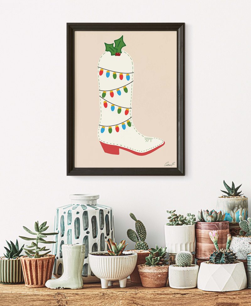 Downloadable Printable Christmas Art printable art by Cristina Carolina
