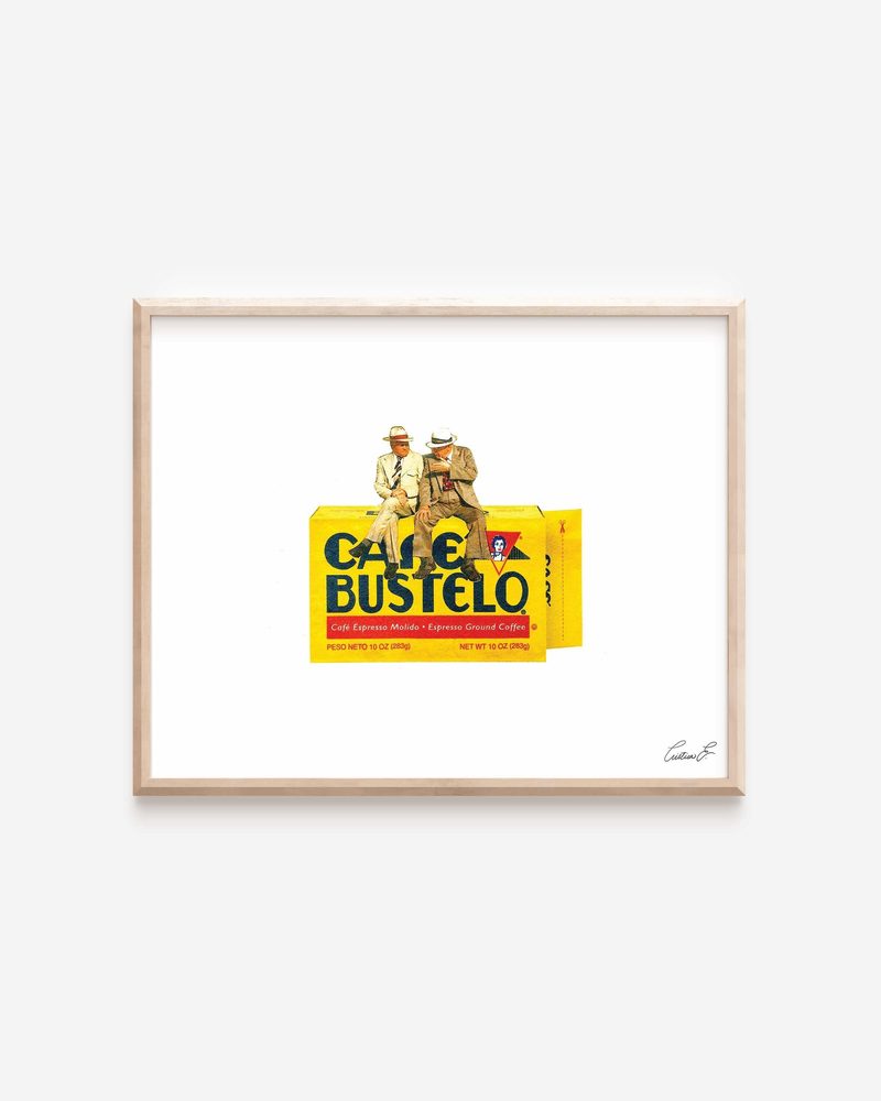 Printable Bustelo Coffee Art Print printable art by Cristina Carolina