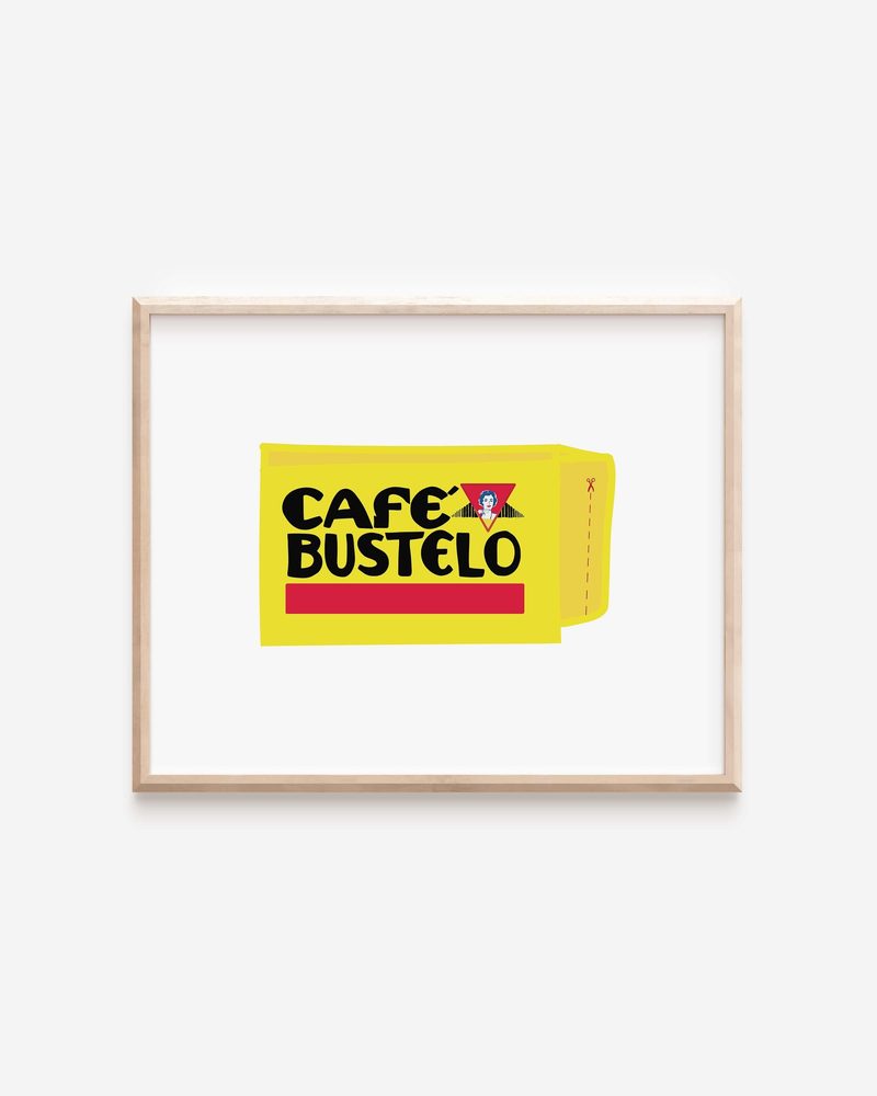 Printable Bustelo Coffee Art Print printable art by Cristina Carolina