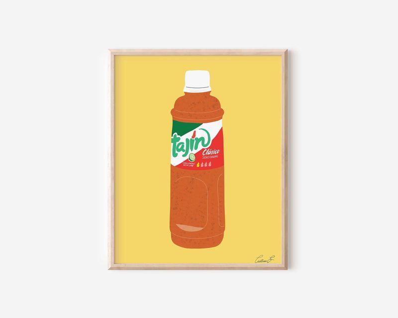 Tajín art print by Cristina Carolina