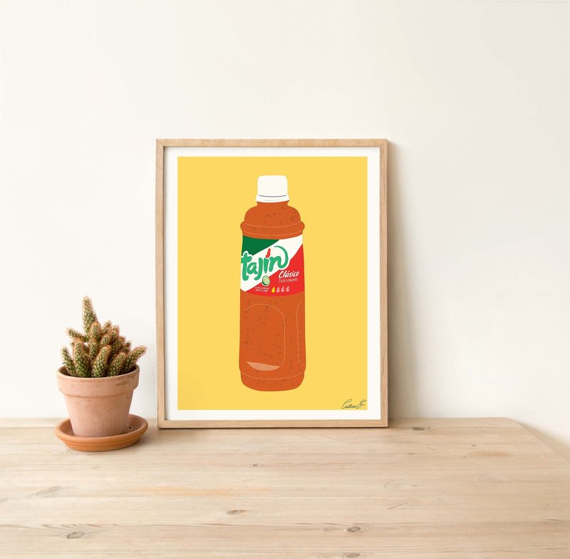 Printable Tajin Art Print printable art by Cristina Carolina