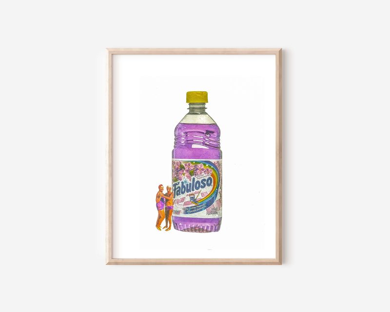 Printable Fabuloso Art Print printable art by Cristina Carolina