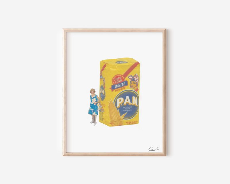Printable Arepa Abuela Art Print printable art by Cristina Carolina