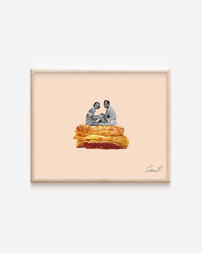 Pastelito Partner art print by Cristina Carolina