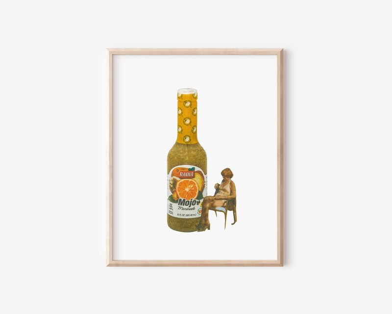 Mojo Mami art print by Cristina Carolina